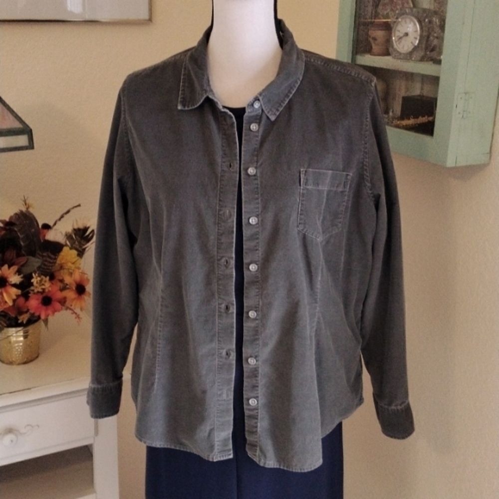 J.Jill Corduroy Shirt 